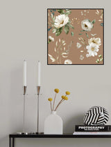 Wall Mural Wh 3 4096 Beige Poster och Canvastavla