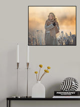 watercolor winter Poster och Canvastavla