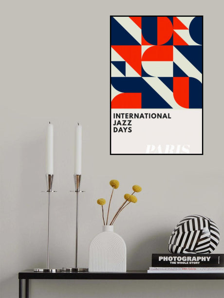 Jazz Days Paris Poster och Canvastavla