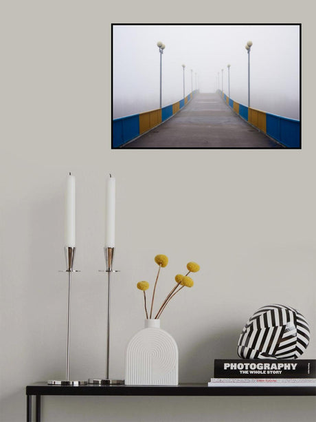 Foggy morning Poster och Canvastavla