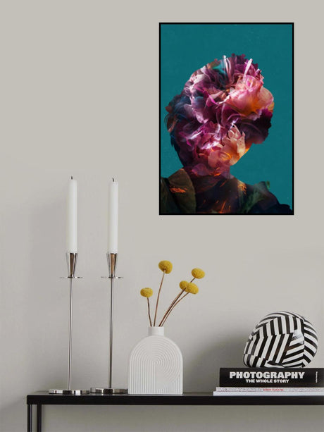 Princess Diana Flowers Poster och Canvastavla