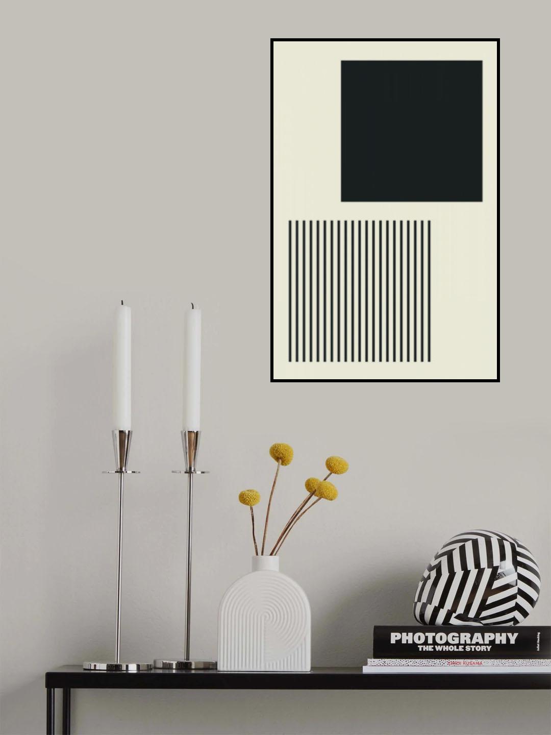 Geometric Squares #1 Poster och Canvastavla
