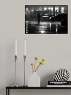 rain at night Poster och Canvastavla