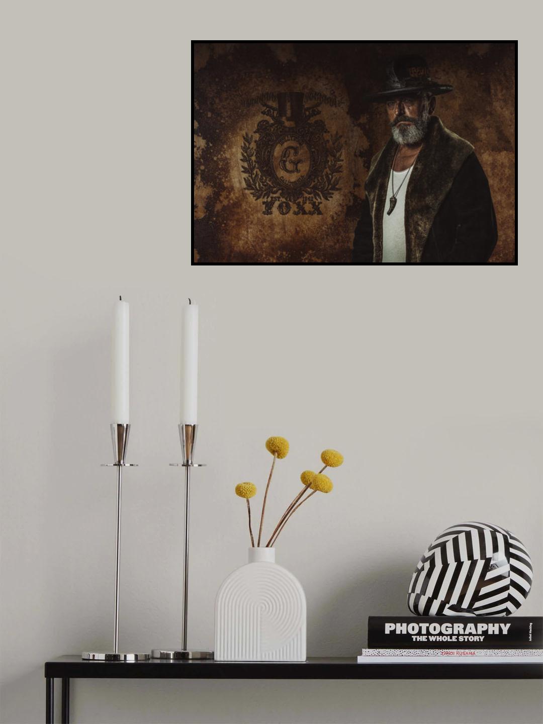 Gunner Foxx Poster och Canvastavla