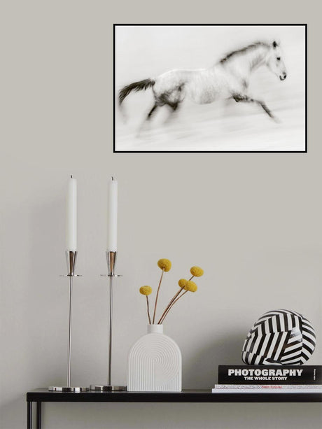 The unique brush stroke Poster och Canvastavla