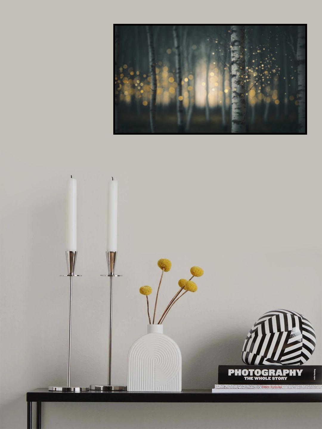 A Magic Night Poster och Canvastavla
