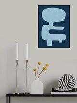 3x4 Aspectratiobluerust72 Poster och Canvastavla
