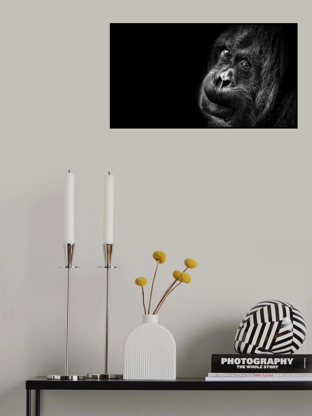 Thinking Poster och Canvastavla