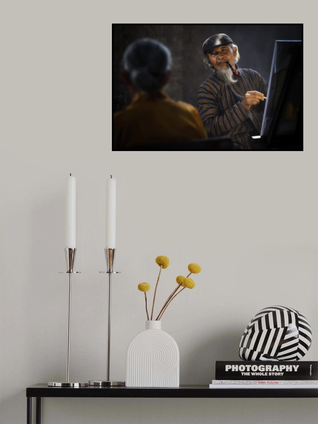 the painter Poster och Canvastavla
