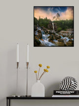 Waterfall... Poster och Canvastavla
