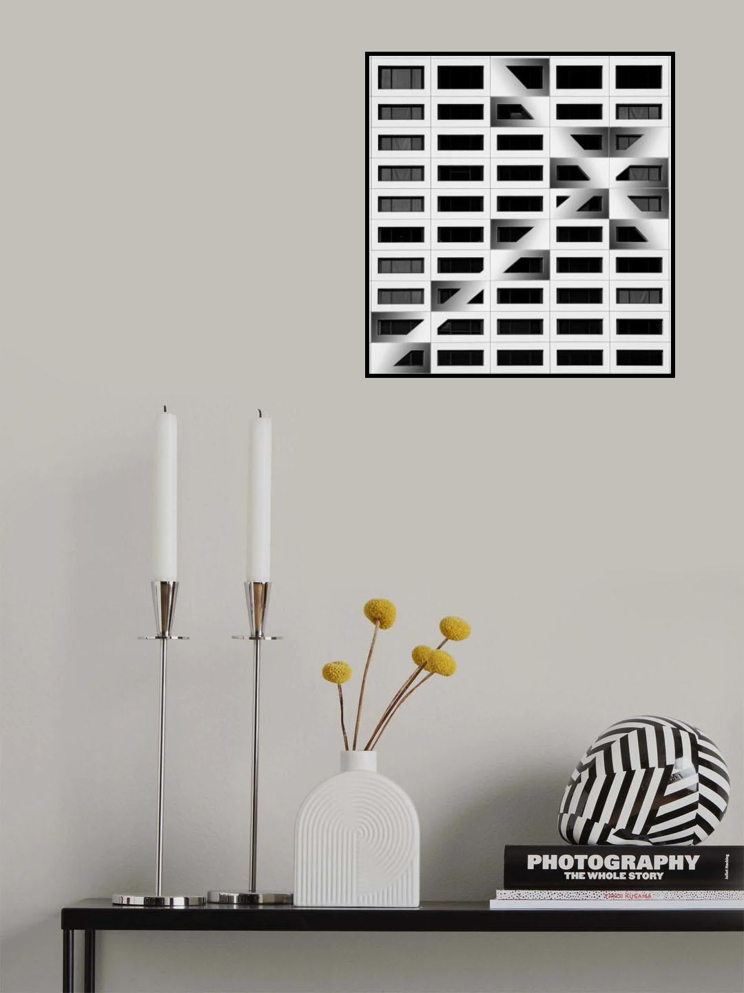 X Building Poster och Canvastavla