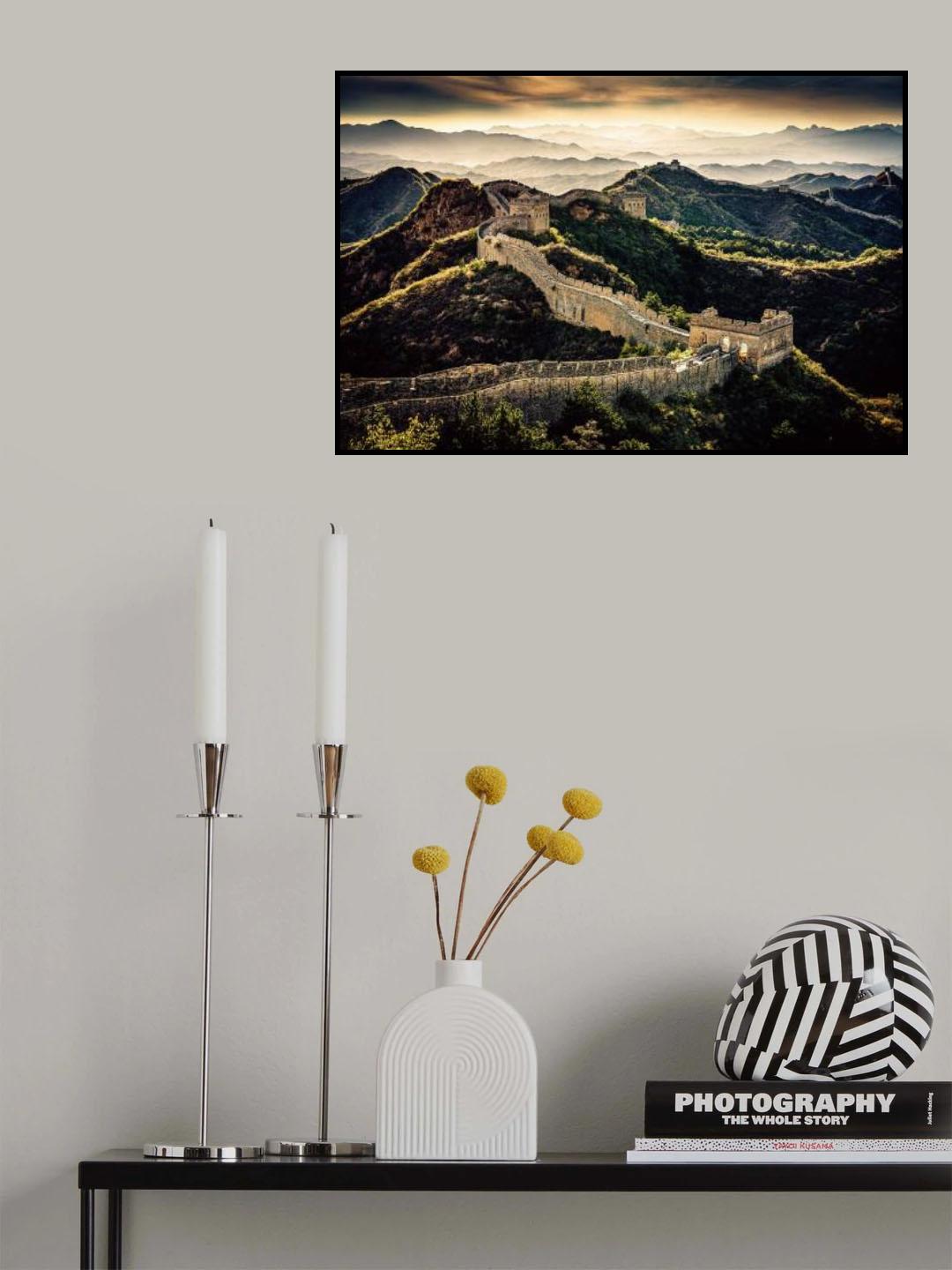 Chinese Wall Poster och Canvastavla