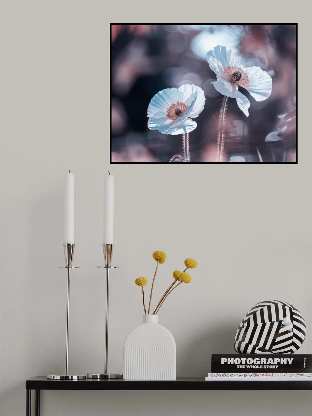 Duo de Pavot Poster och Canvastavla