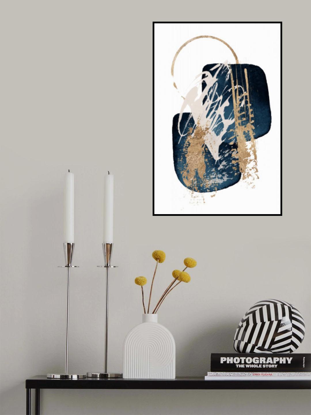 Stunning  Blue-2 Poster och Canvastavla