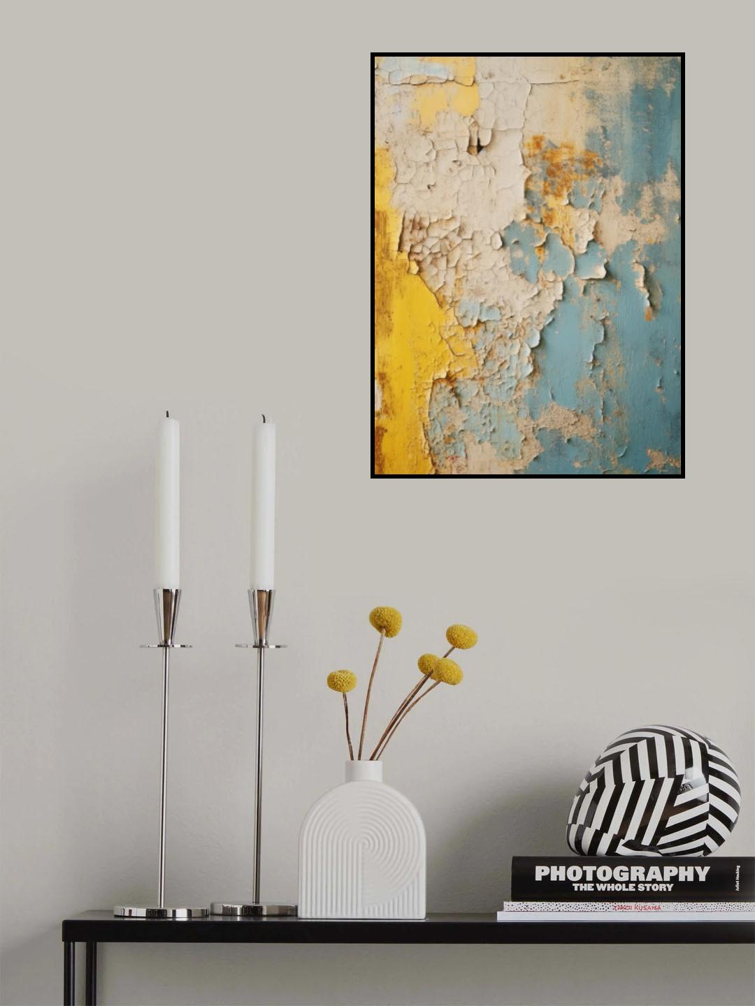 Abstract Paint 2 Poster och Canvastavla
