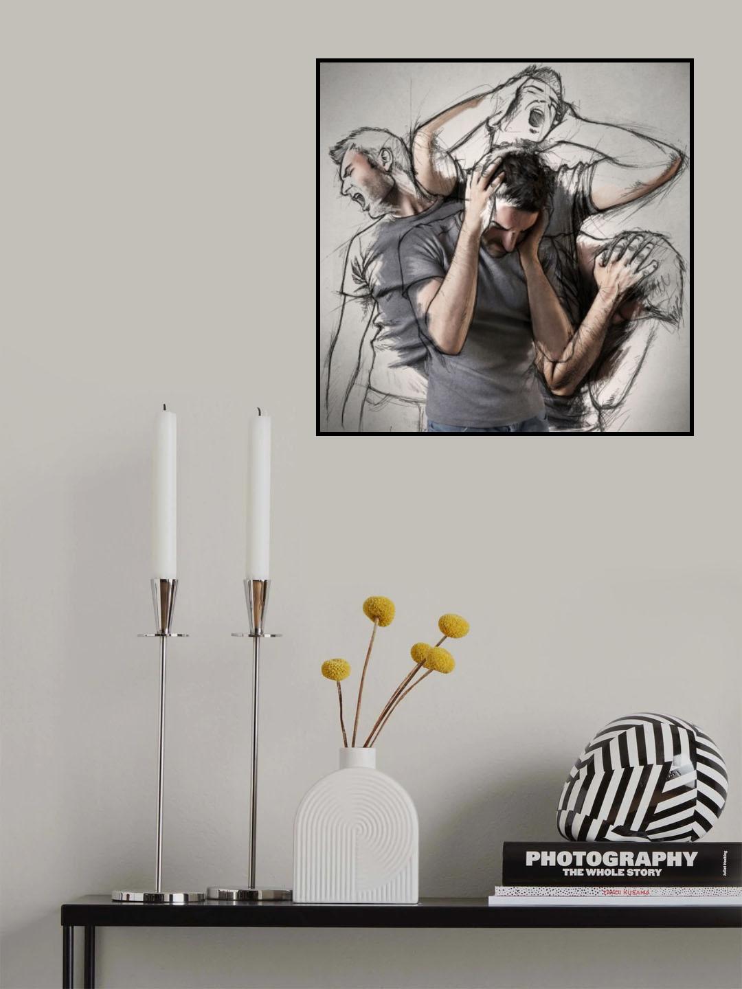 The sketches inside me Poster och Canvastavla