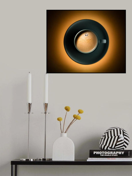 Coffee eclipse Poster och Canvastavla