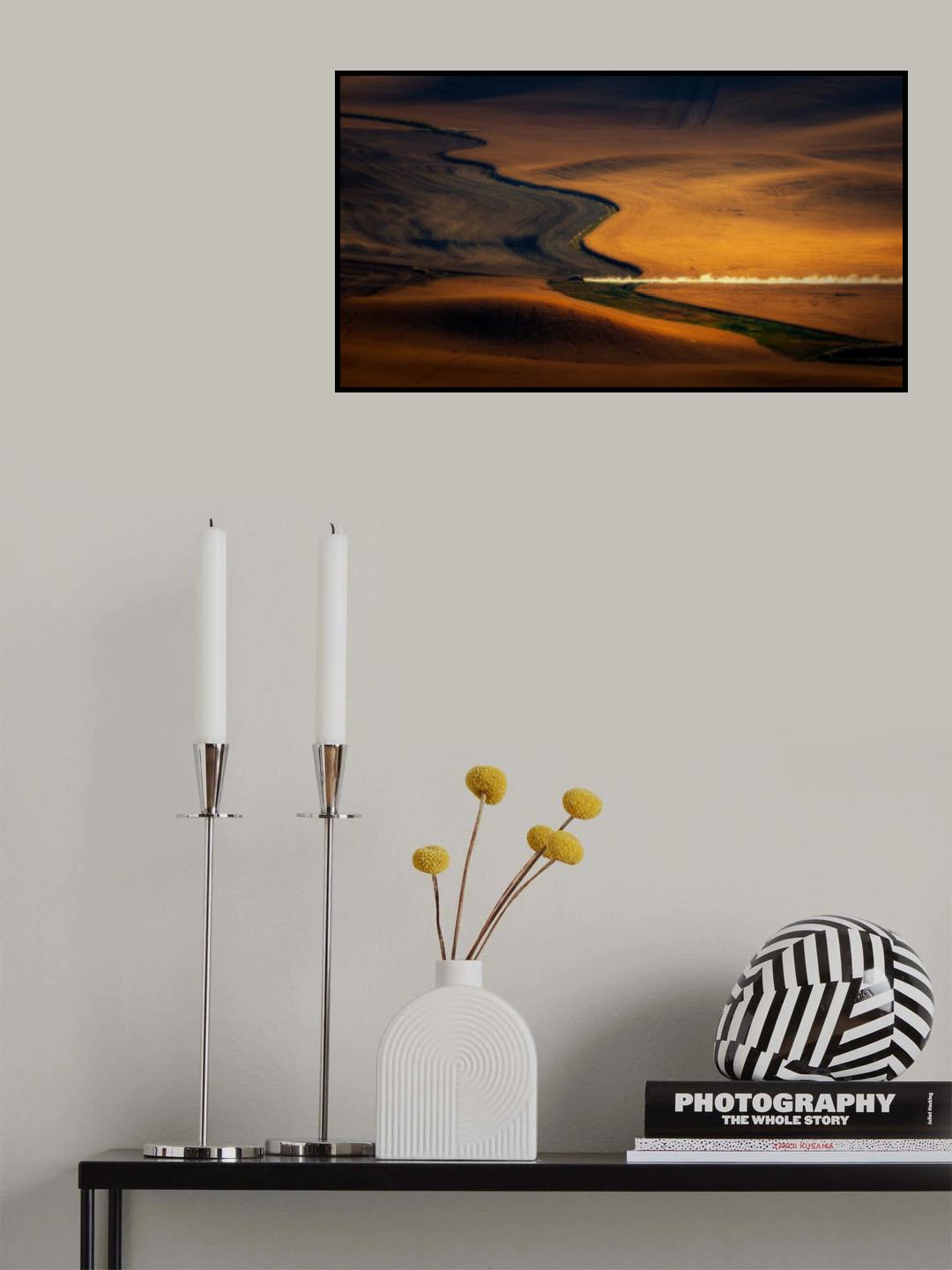 Country Road Poster och Canvastavla