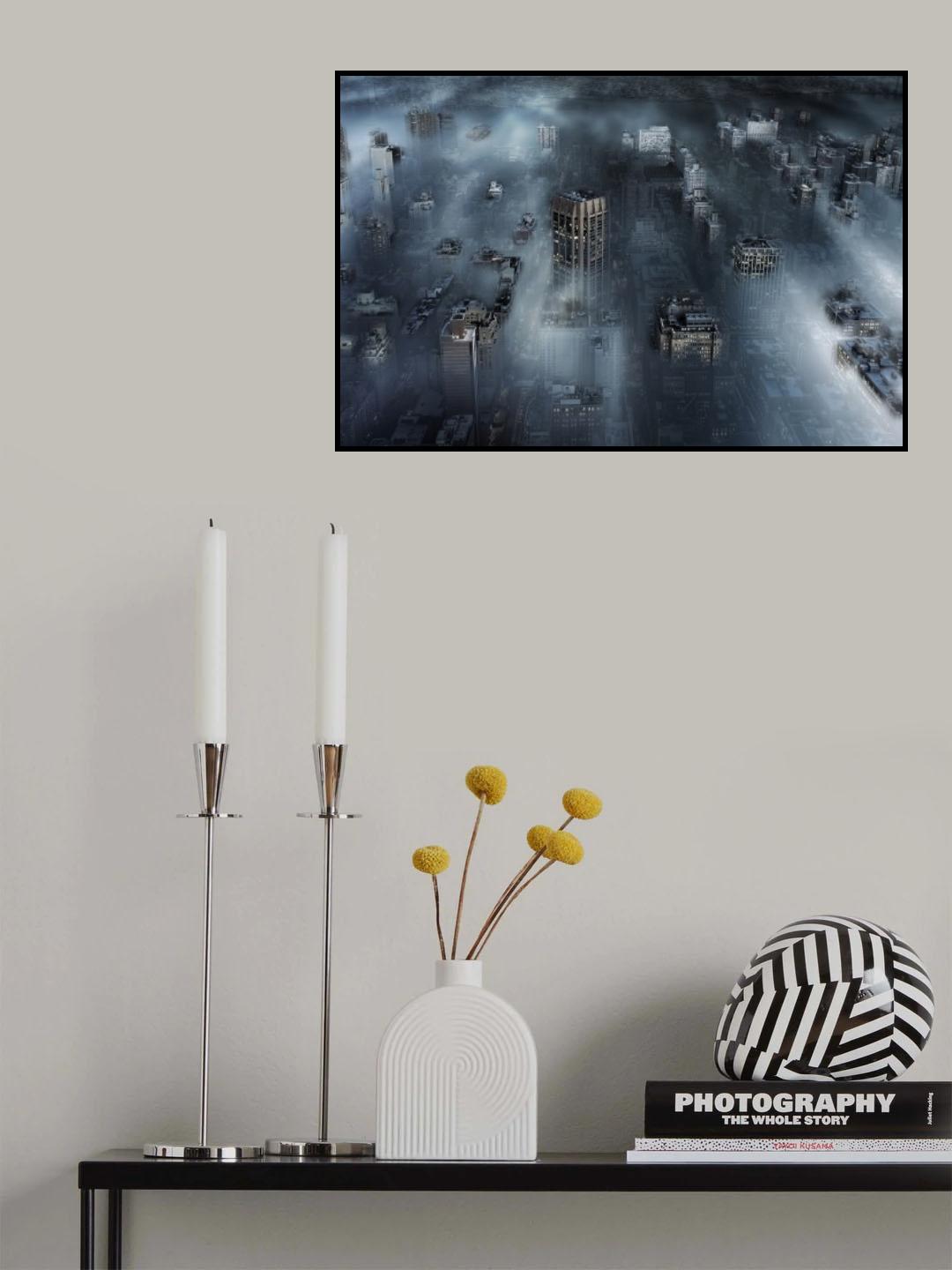 Nyc blue Poster och Canvastavla