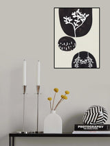 Ink Motif 1 Poster och Canvastavla