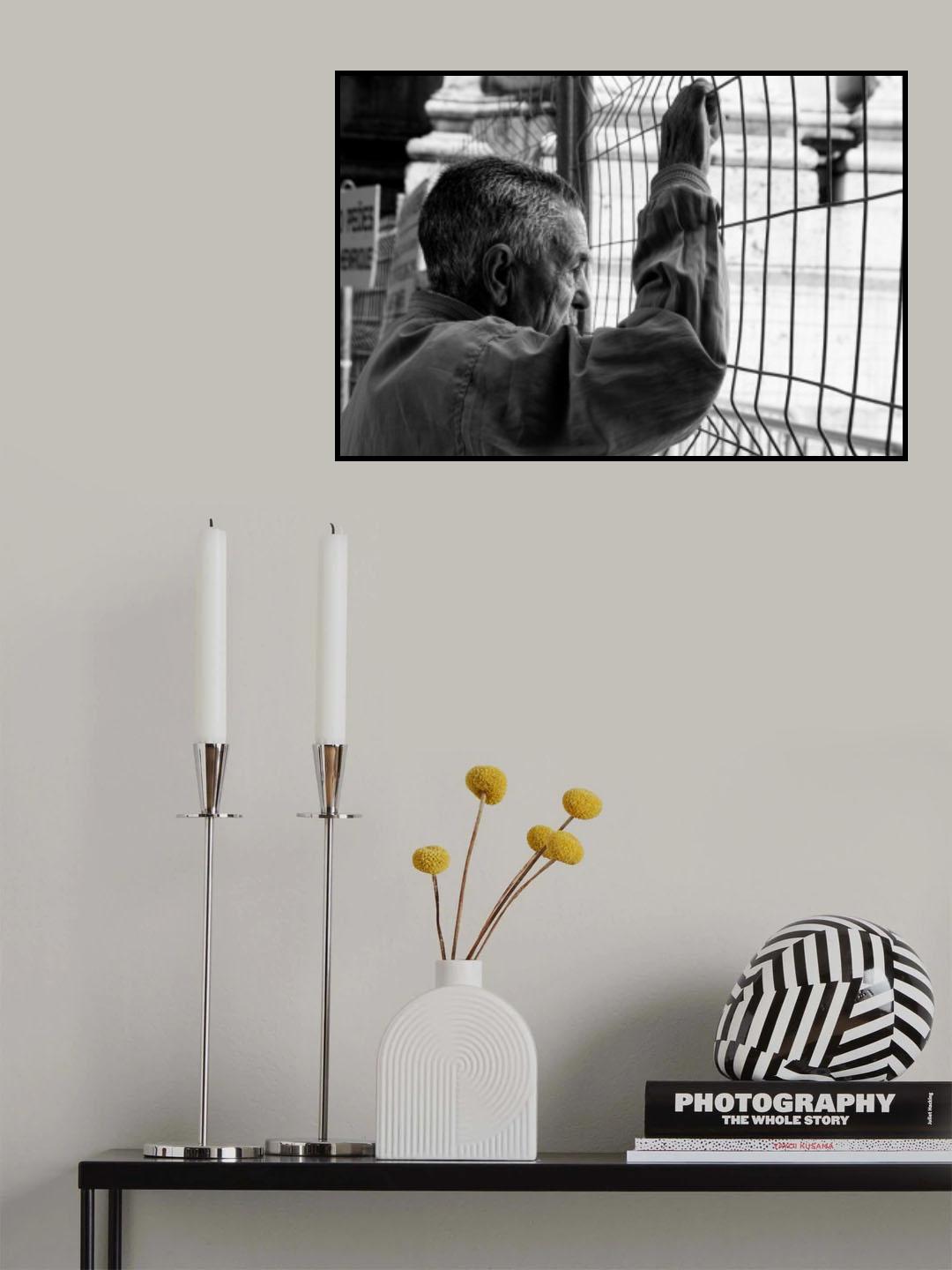 Private Thoughts Poster och Canvastavla