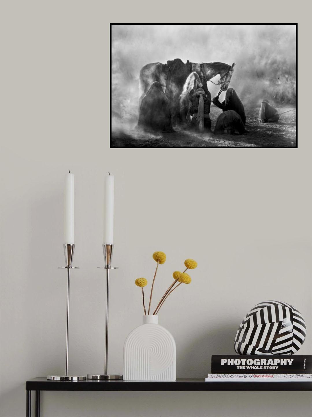 mourning Poster och Canvastavla