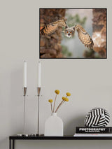 Eurasian eagle-owl Poster och Canvastavla