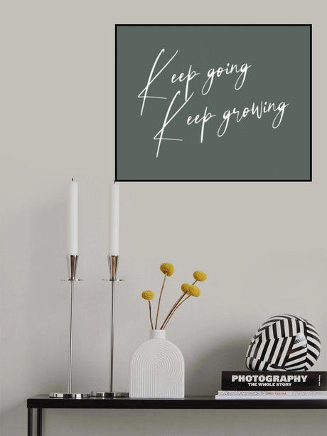 Keep Growing Poster och Canvastavla