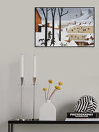 The Hunters In the Snow 15 Poster och Canvastavla