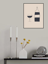 Wine Poster och Canvastavla