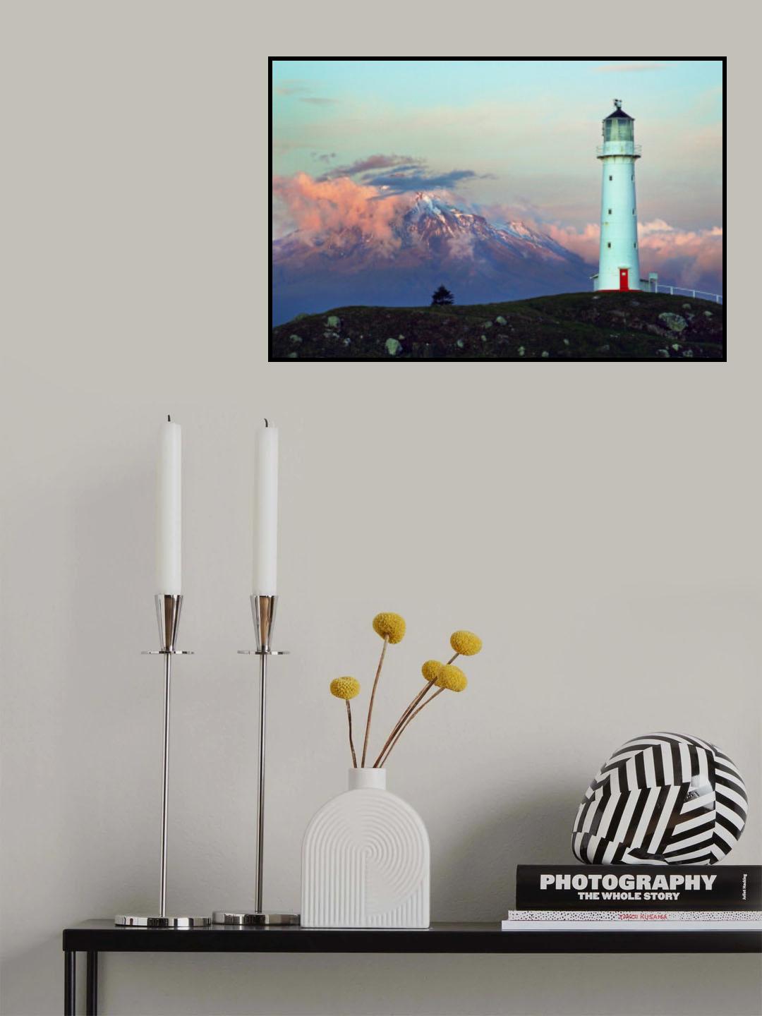 Cape Egmont Lighthouse Poster och Canvastavla