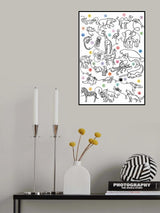 The Animal Alphabet Poster och Canvastavla