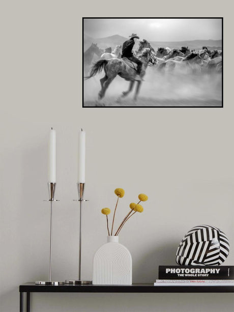 Yabani atlar (aka Yılkı Atları) Poster och Canvastavla