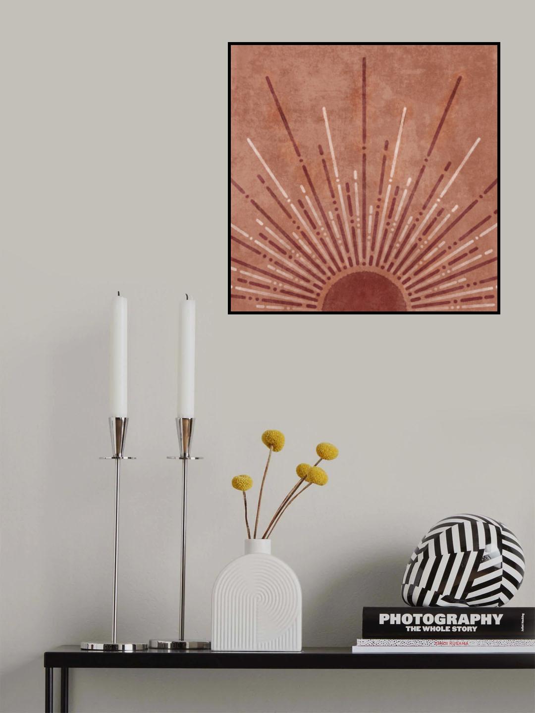 Somon Up Sun Poster och Canvastavla
