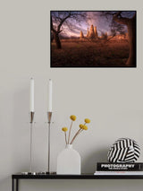 Sunset over Cappadocia Poster och Canvastavla