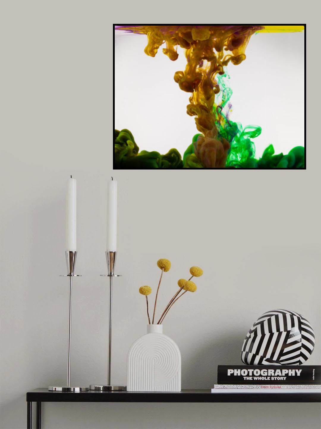 ink in water Poster och Canvastavla