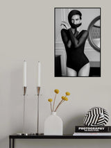 Black BW Poster och Canvastavla