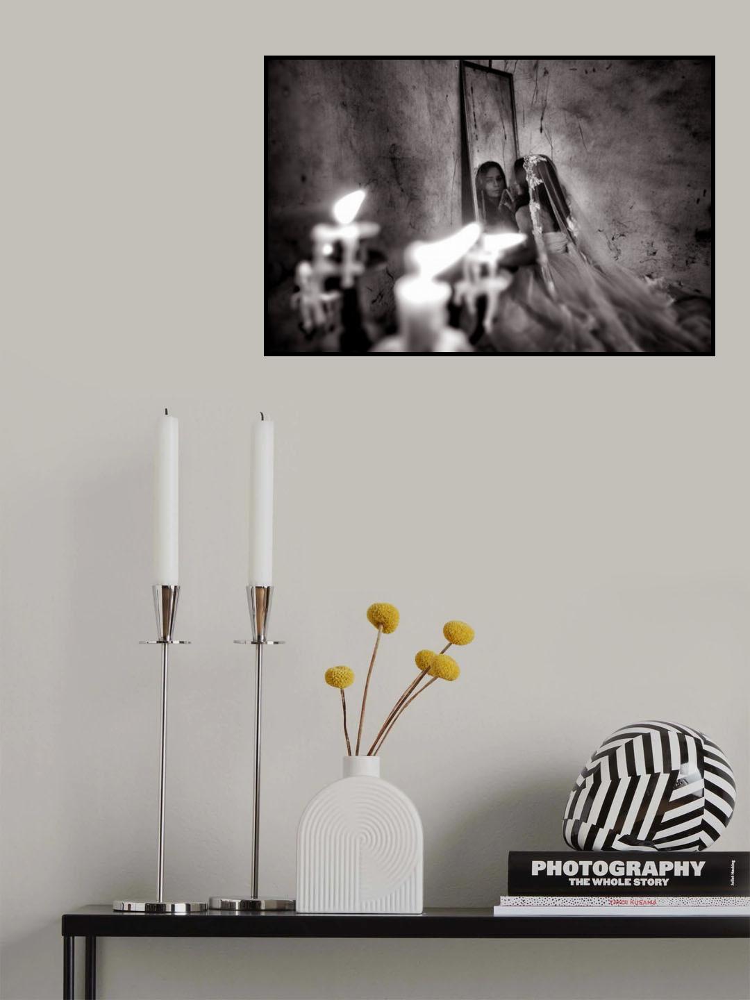 Last Candle Light Poster och Canvastavla