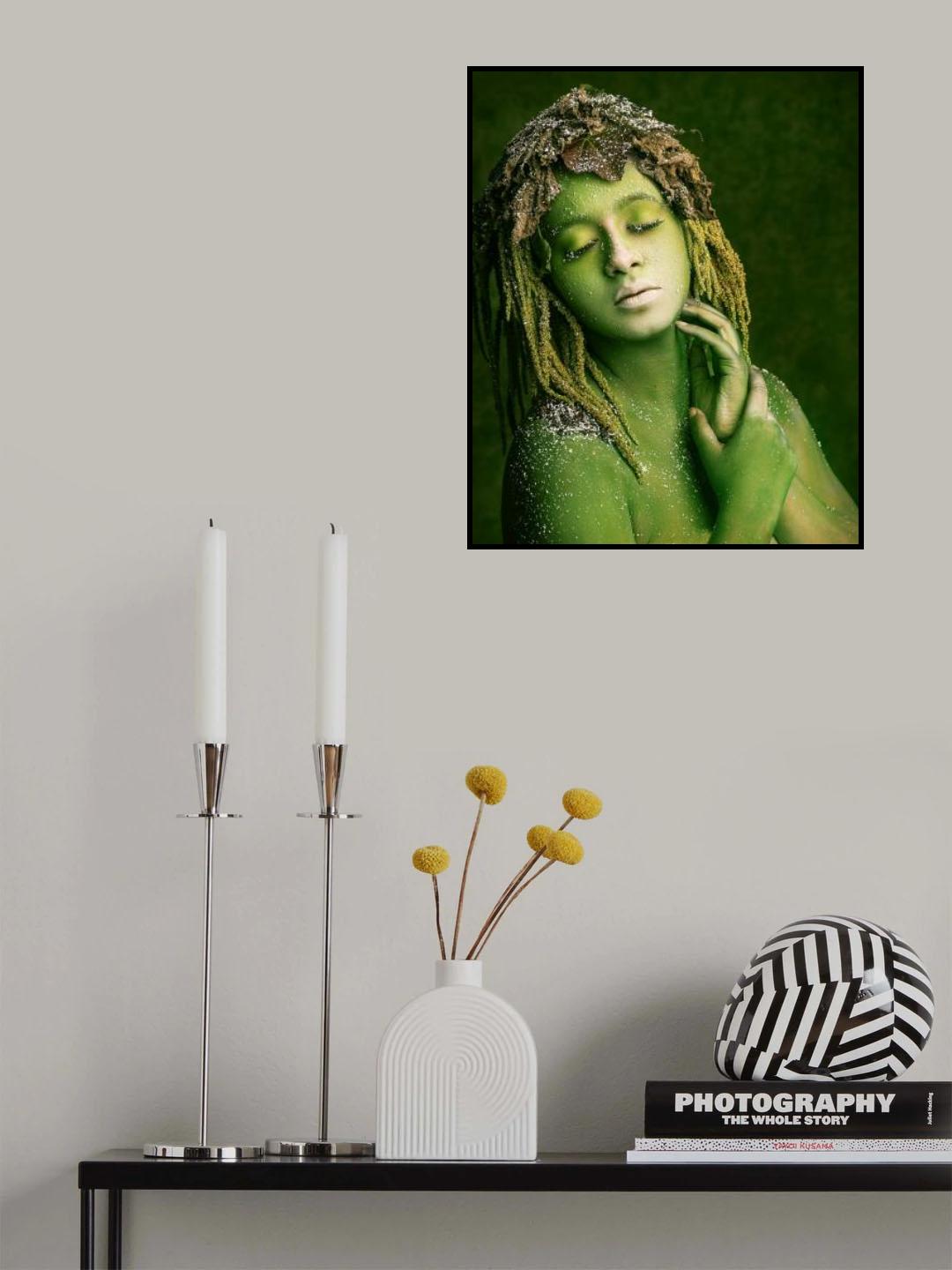 Green Witch Poster och Canvastavla