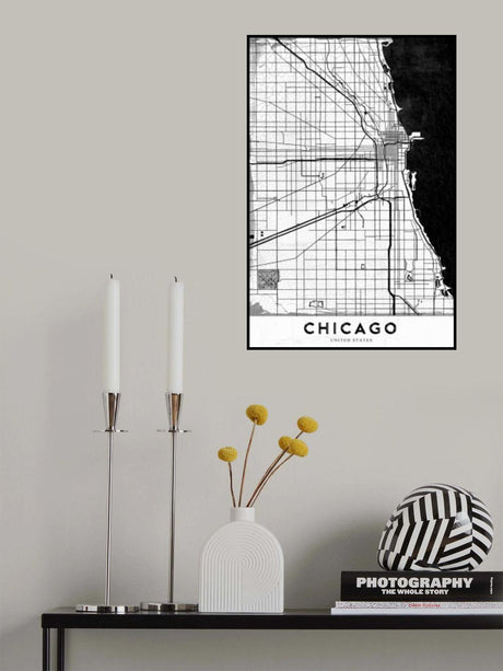 Chicago Poster och Canvastavla