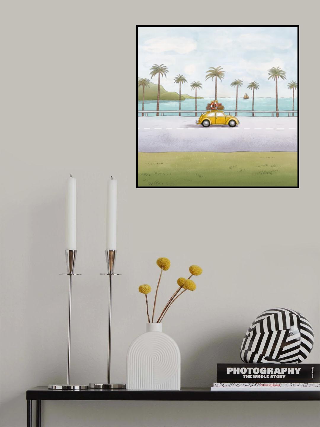 Summer Trip Poster och Canvastavla