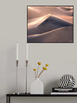 Golden Waves Poster och Canvastavla