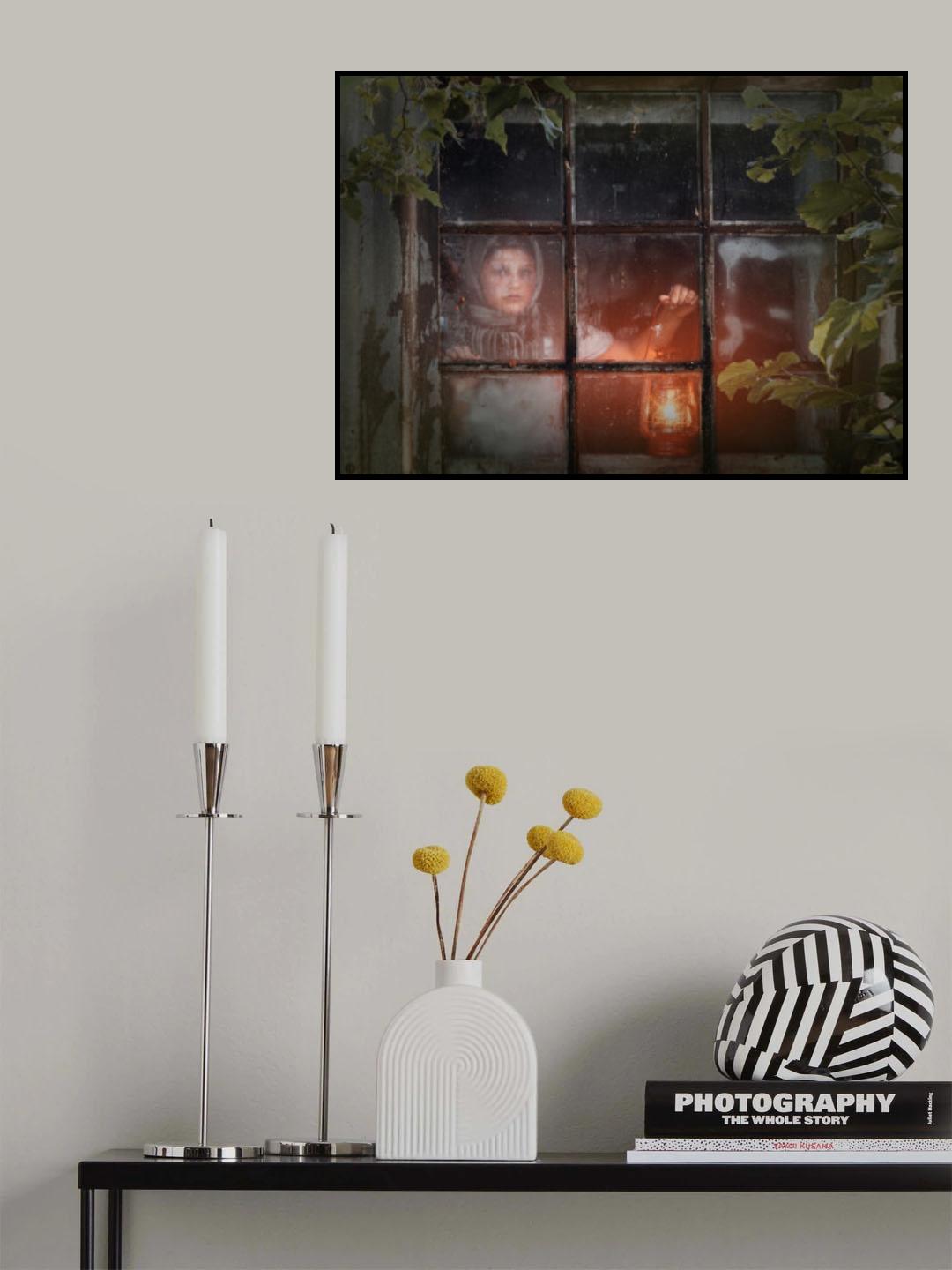 Behind the window Poster och Canvastavla
