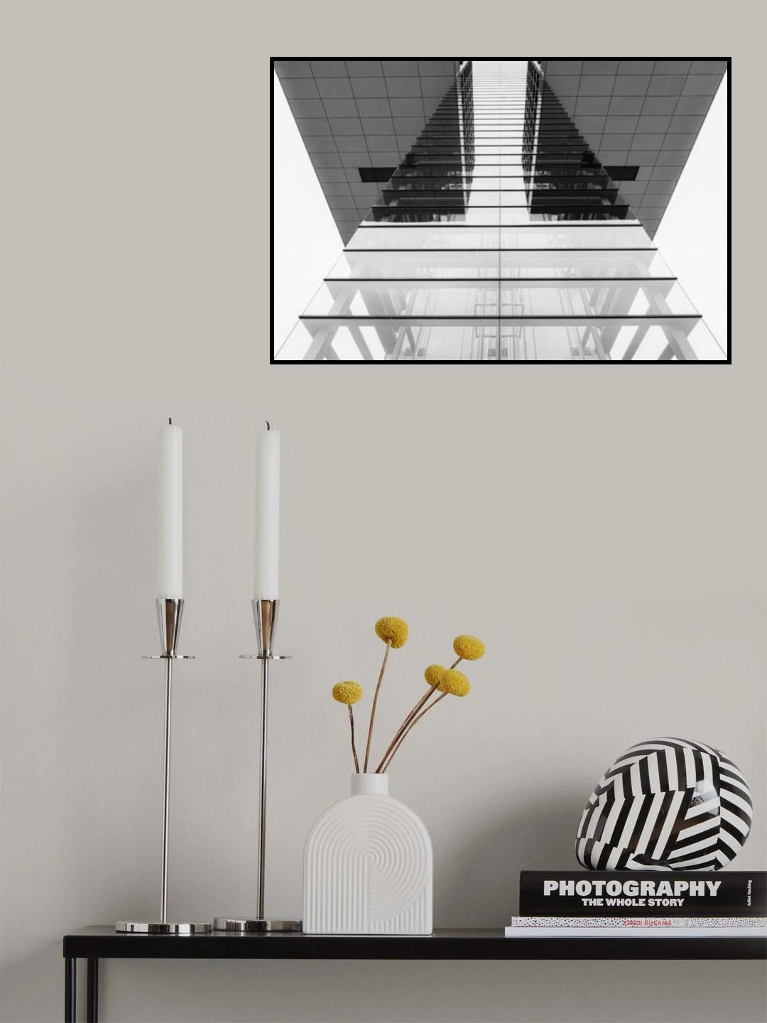Triangulated rectangles Poster och Canvastavla