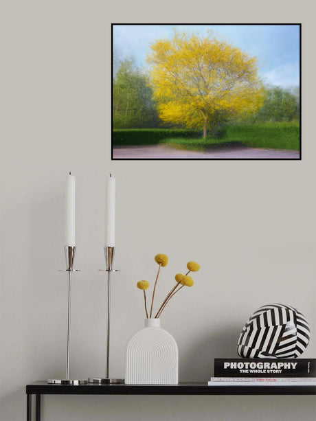 Yellow Poster och Canvastavla