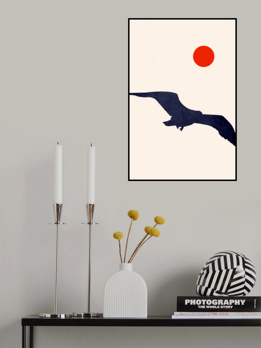 Seagull Poster och Canvastavla