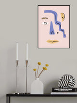Portrait Collage Poster och Canvastavla