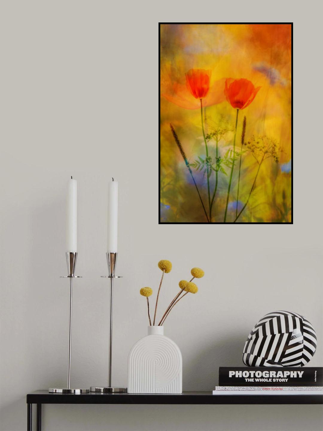 Flowerish Poster och Canvastavla