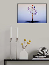 Full Color of the Water Drops Poster och Canvastavla