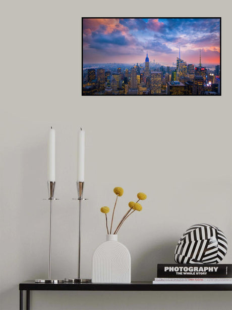 Top of The Rock Poster och Canvastavla